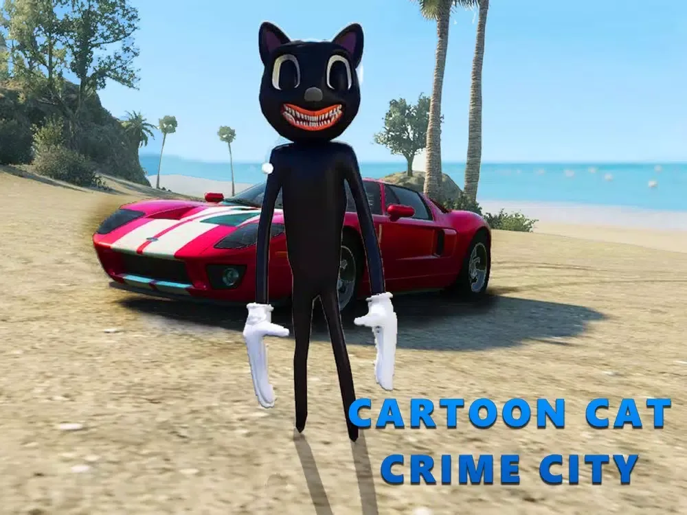 Ảnh chụp màn hình của Cartoon Cat Crime City Hero 3D iPad 