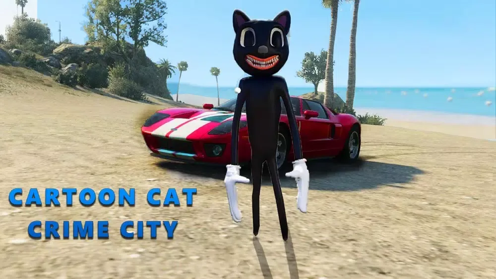Ảnh chụp màn hình của Cartoon Cat Crime City Hero 3D