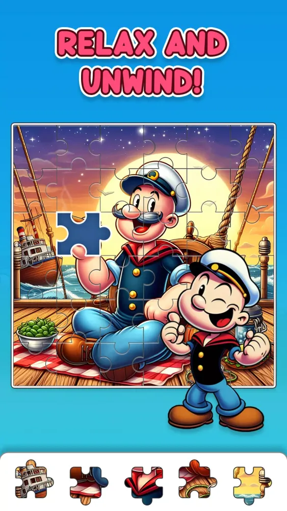 Tangkapan layar Cartoon Jigsaw