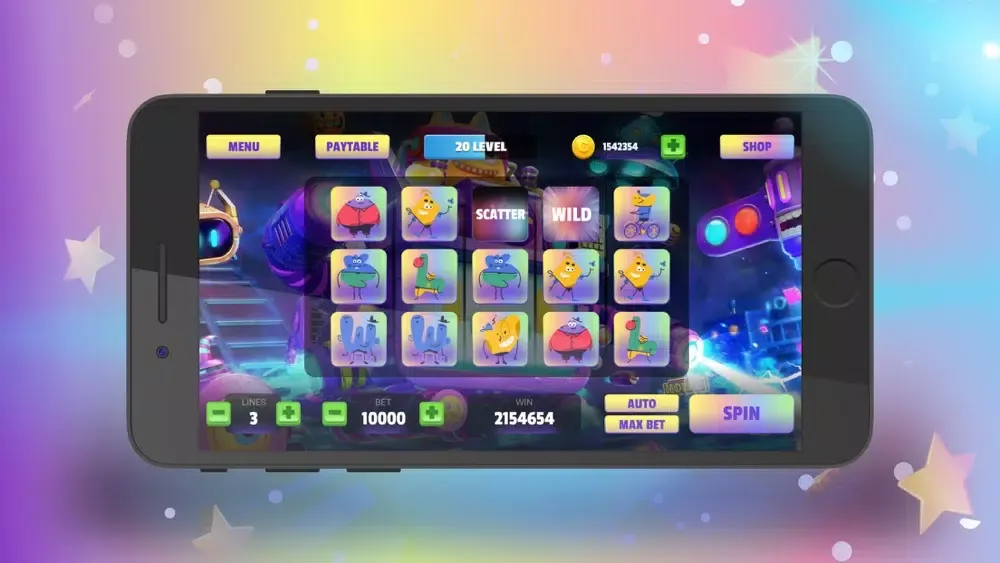 Tangkapan skrin Cartoon Slots: Famous Heroes