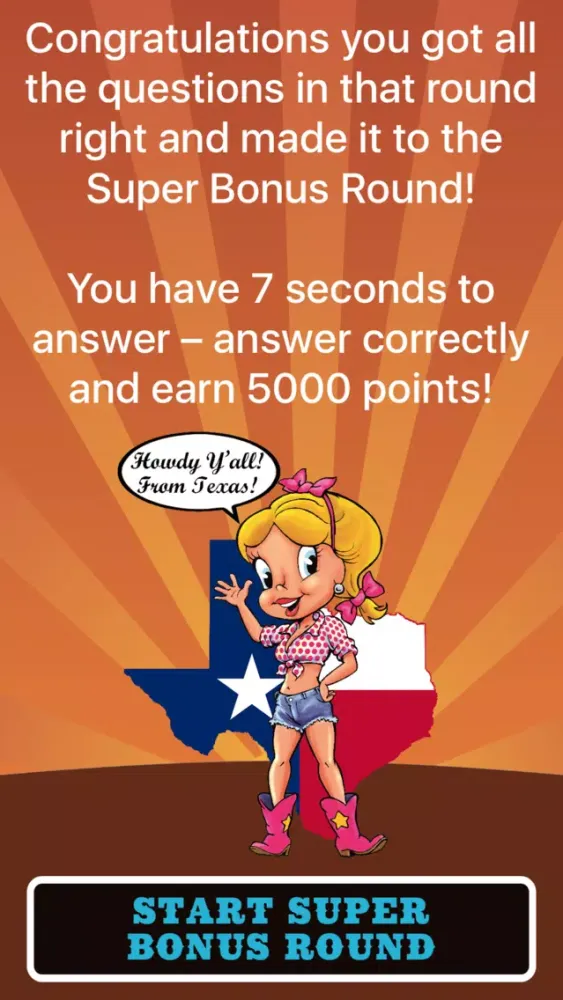 Скриншоты Texas Trivia with Honey Dee