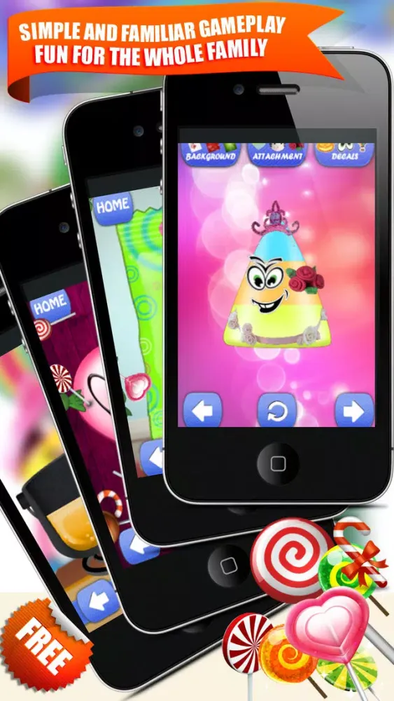 Make Candy - Sweet Interactive Saga of Fair Food Cooking and Dessert Cake Pop Maker for Kids Screenshots