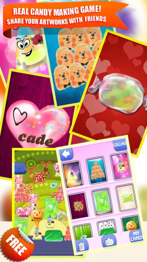 Make Candy - Sweet Interactive Saga of Fair Food Cooking and Dessert Cake Pop Maker for Kids Screenshots