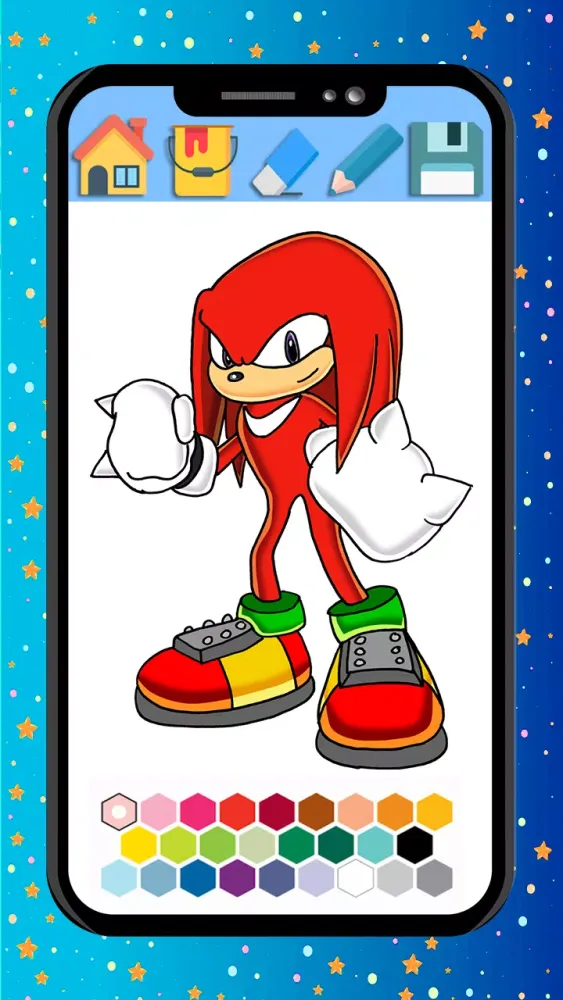 soni coloring cartoon book the Ekran Görüntüleri