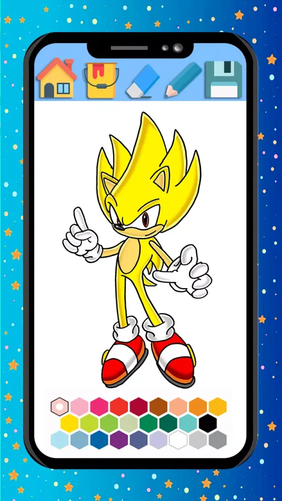soni coloring cartoon book the Ekran Görüntüleri