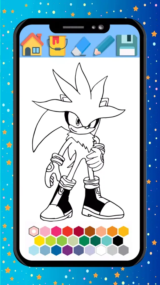 soni coloring cartoon book the Ekran Görüntüleri
