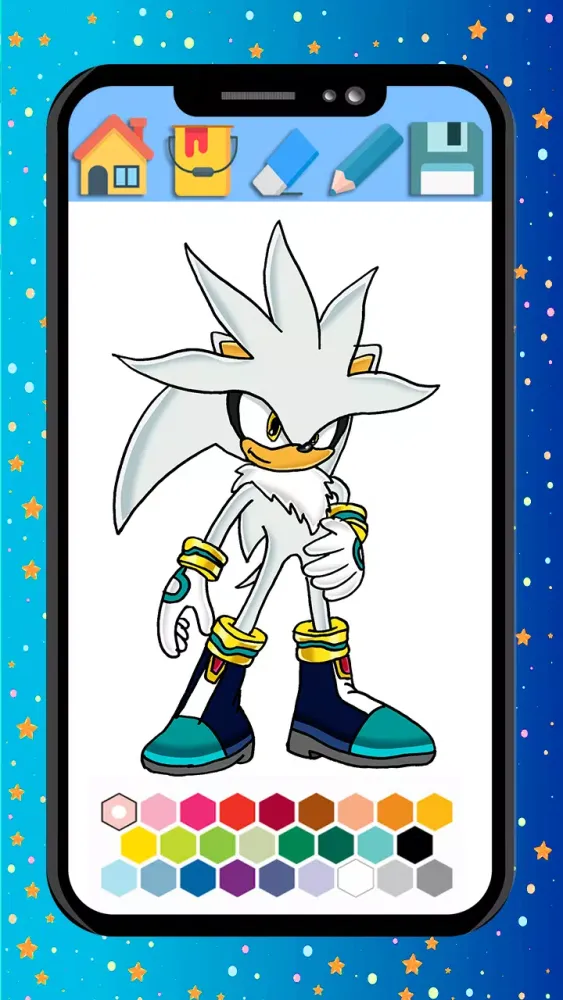 soni coloring cartoon book the Ekran Görüntüleri