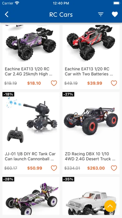 RC Cars Toys Online Shopping スクリーンショット