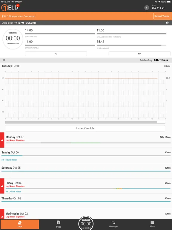 1ELD iPad  Screenshots