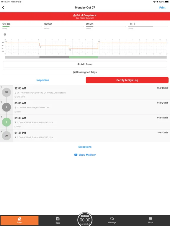 1ELD iPad  Screenshots
