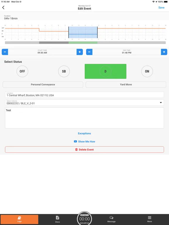1ELD iPad  Screenshots