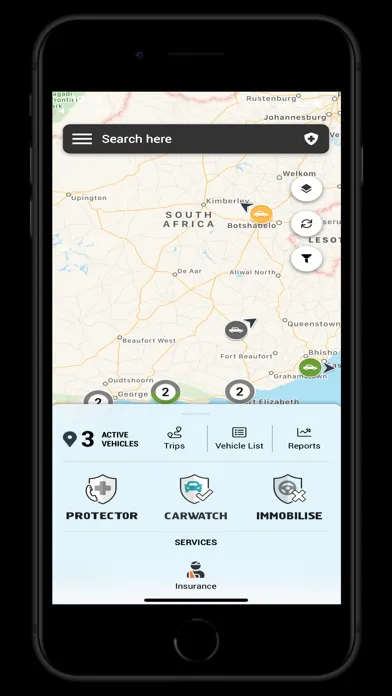 Man Telematics Screenshots