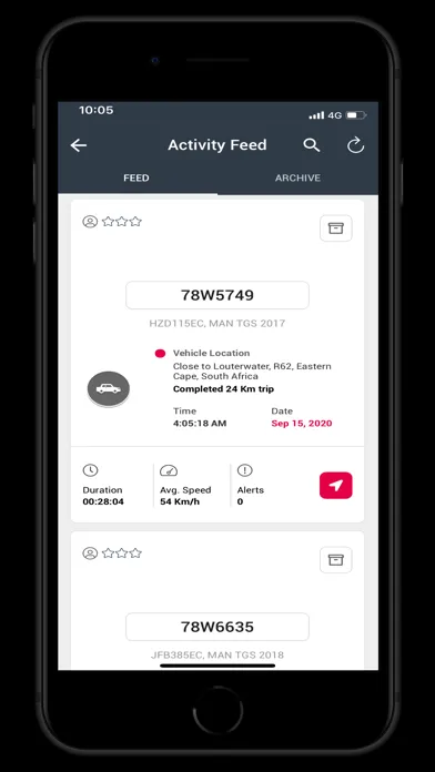 Man Telematics Screenshots