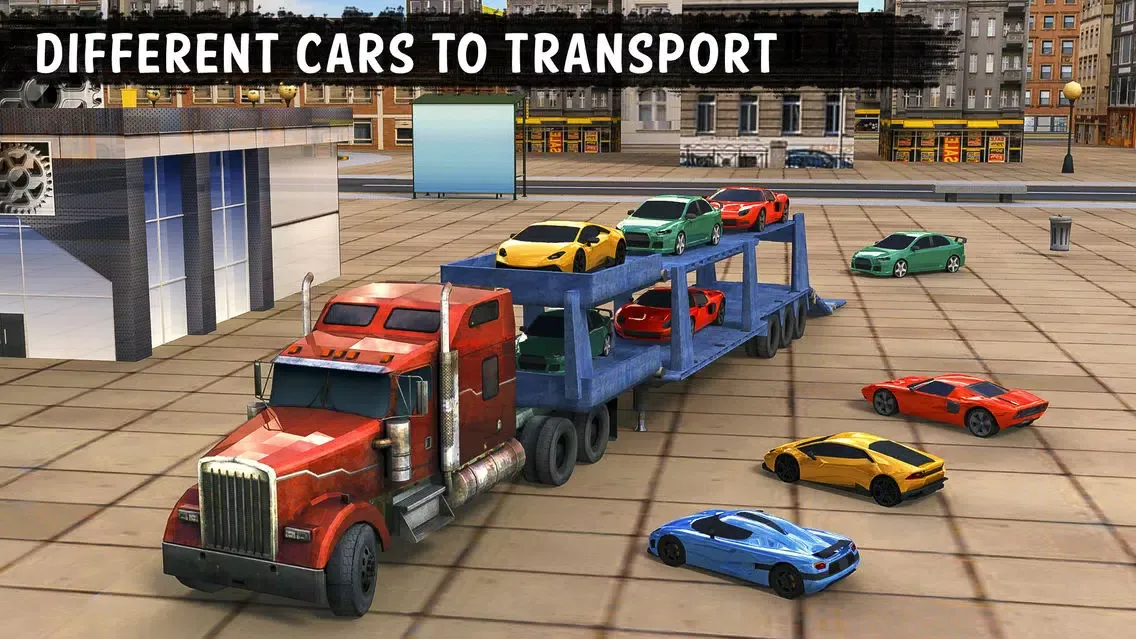 Car Transporter Big Truck Game স্ক্রিনশট