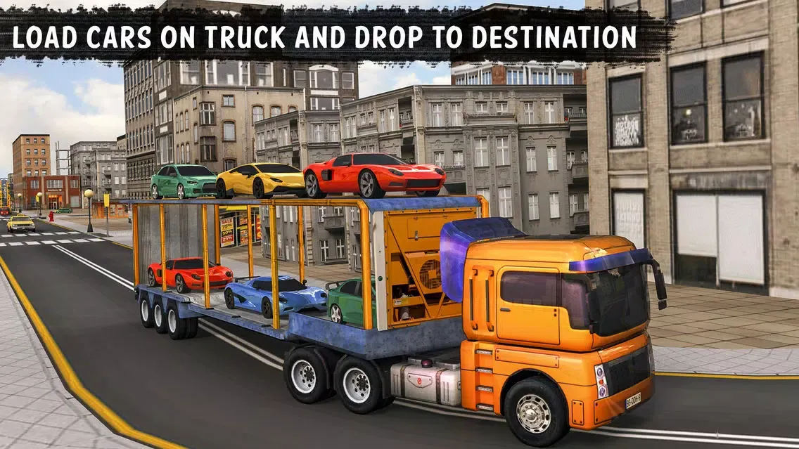 Car Transporter Big Truck Game স্ক্রিনশট