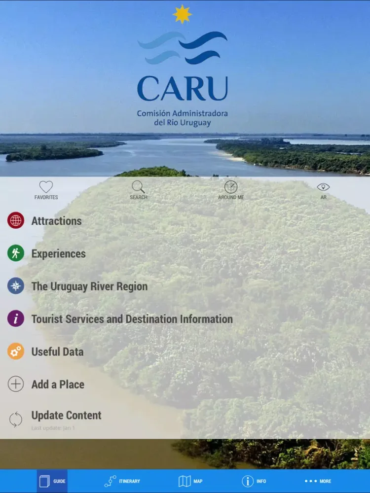تصاویر CARU Tourism iPad 