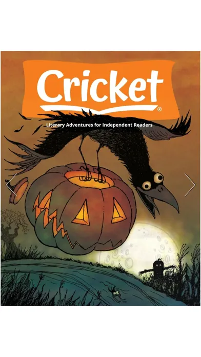 Capturas de tela do Cricket Mag: Literature & Art