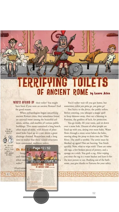 Capturas de tela do Cricket Mag: Literature & Art