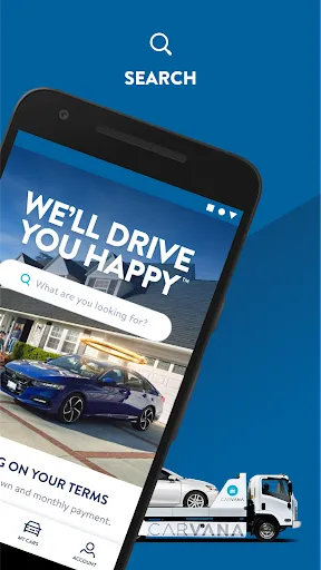 Ảnh chụp màn hình của Carvana: Buy/Sell Used Cars
