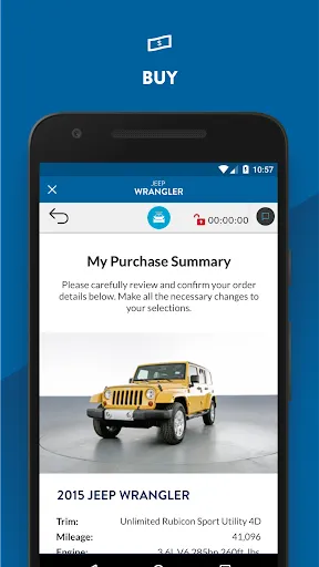 Ảnh chụp màn hình của Carvana: Buy/Sell Used Cars
