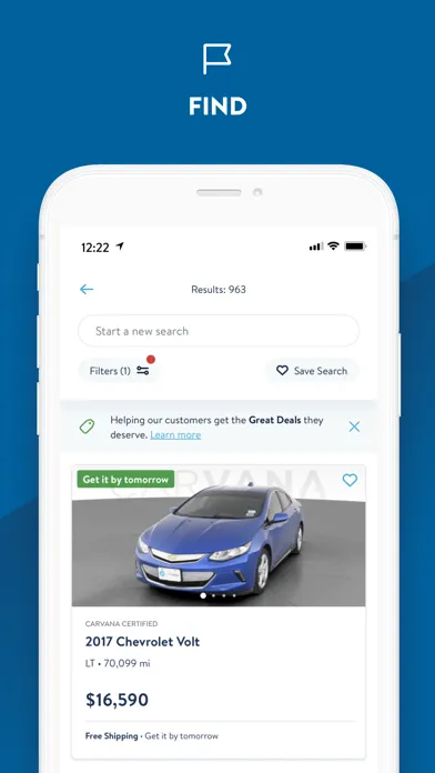 Screenshot di Carvana: Buy/Sell Used Cars