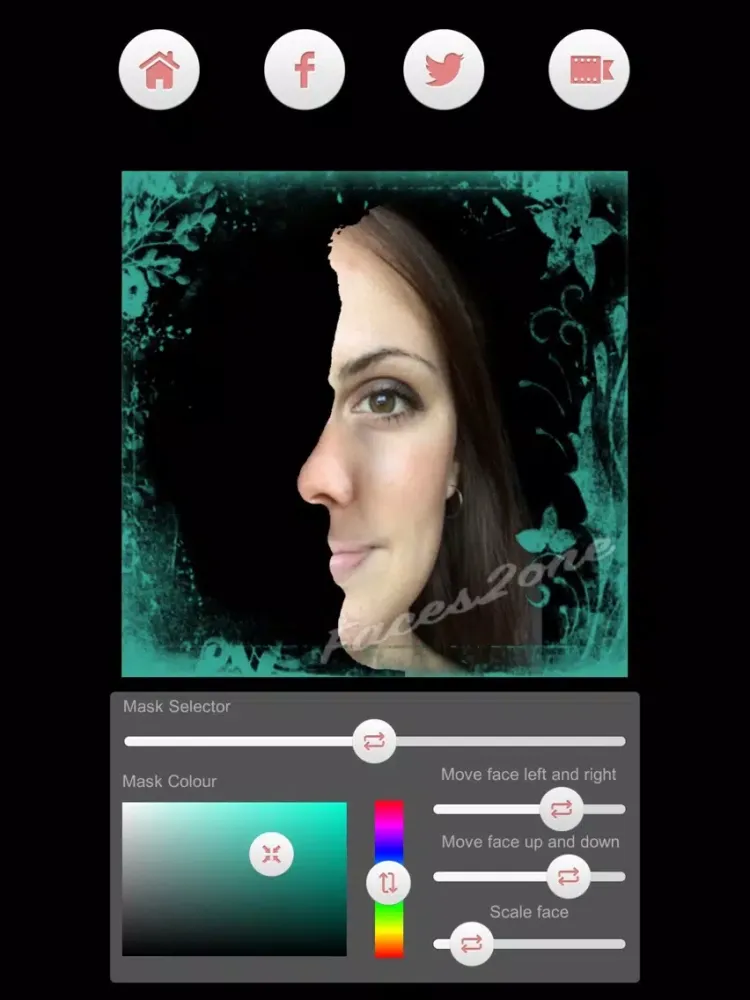 Faces2one iPad  Screenshots