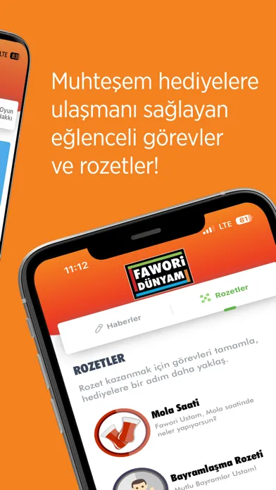 Fawori Dünyam Ekran Görüntüleri