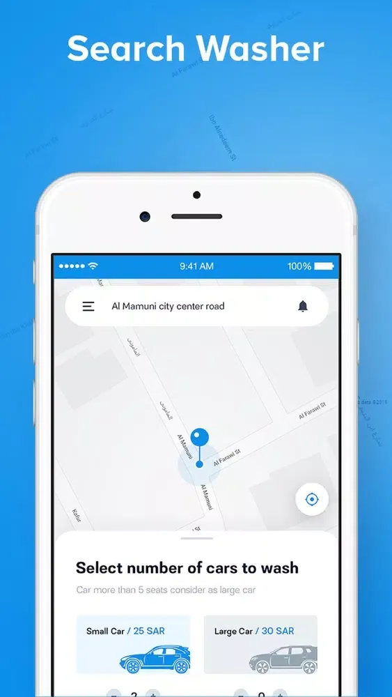 Tangkapan skrin Carcom KSA
