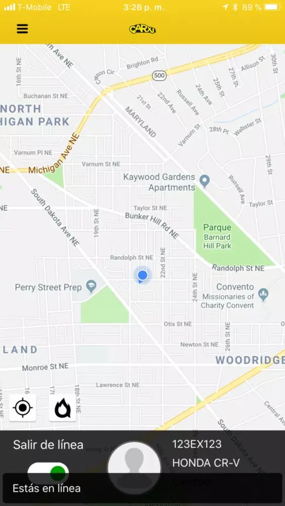 CarxiDriverApp Screenshots