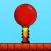 Red Bouncing Ball - Jump Over Spikes