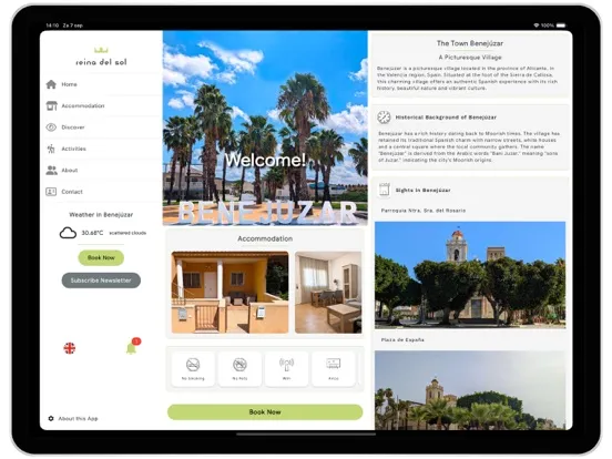 Casa Reina del Sol iPad  Screenshots