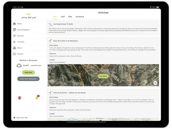 Casa Reina del Sol iPad  Screenshots