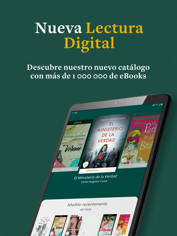 Vivlio Casa del Libro iPad  Screenshots
