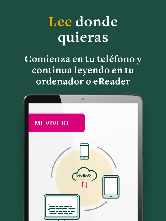 Vivlio Casa del Libro iPad  Screenshots