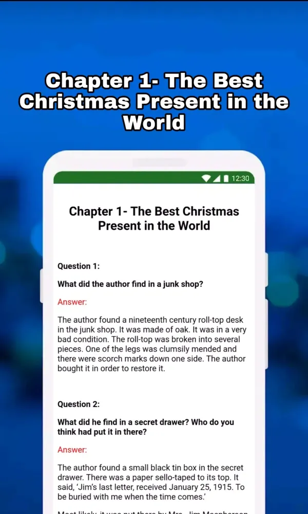 Capturas de pantalla de 8th Class English Solution MCQ