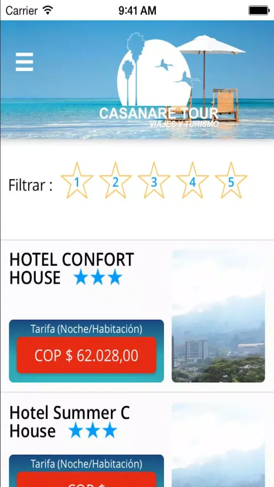 Casanare Tour スクリーンショット