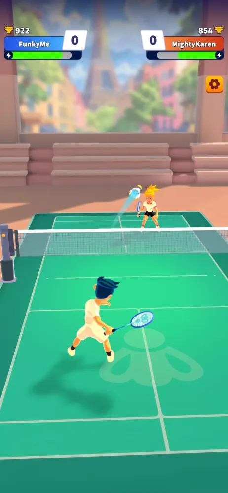 Captures d'écran de SMASH - Badminton 3D Game