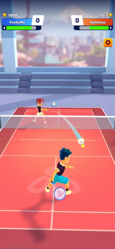 Captures d'écran de SMASH - Badminton 3D Game