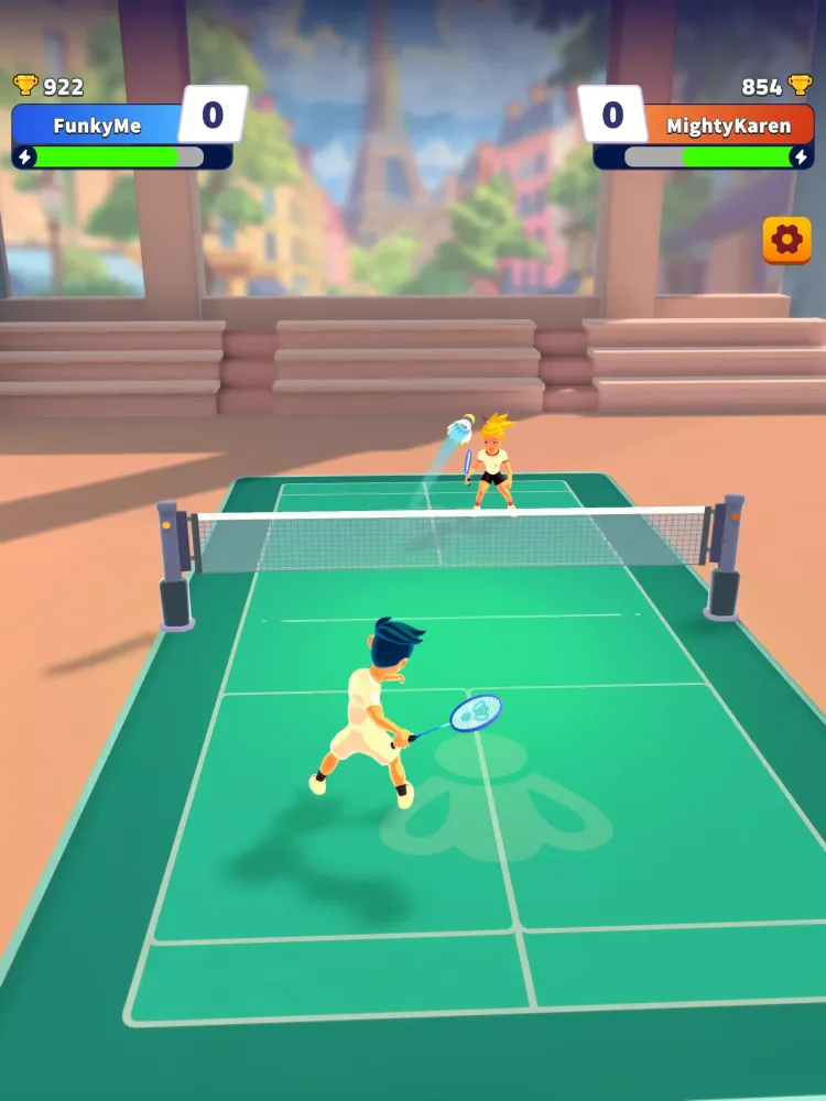 Captures d'écran de SMASH - Badminton 3D Game