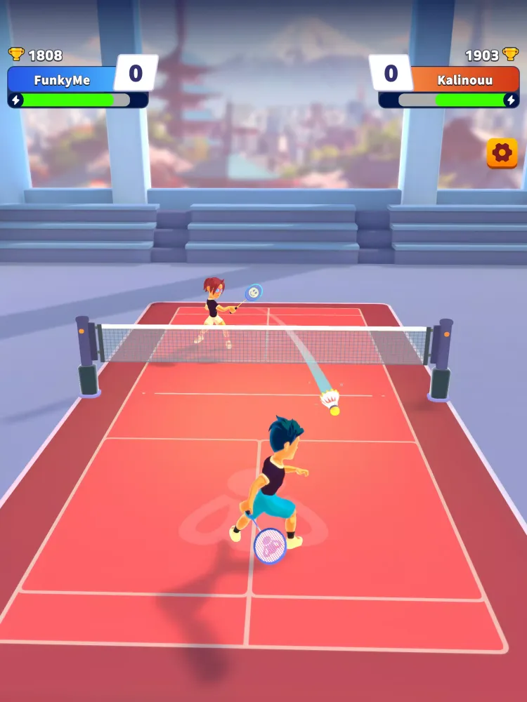 Captures d'écran de SMASH - Badminton 3D Game