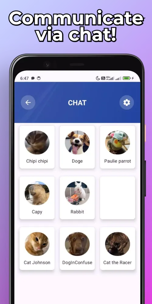 Funny Animals Fake Call & Chat Screenshots