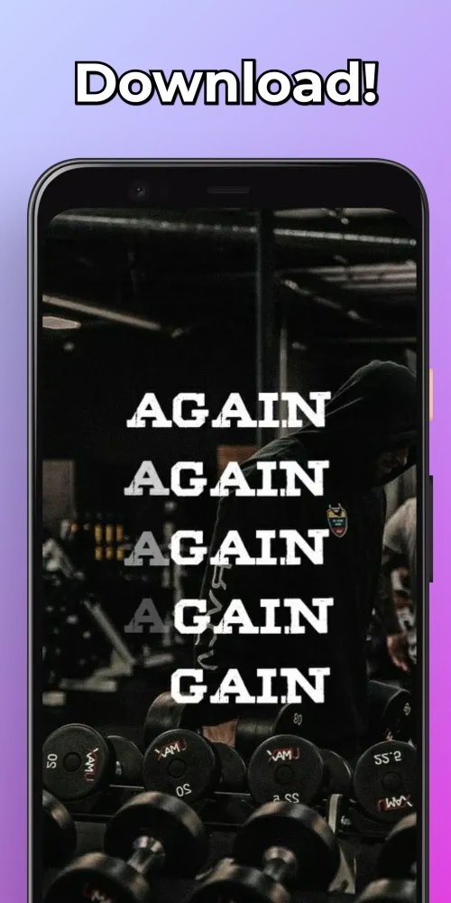 Capturas de pantalla de Gym Motivation Wallpapers HD