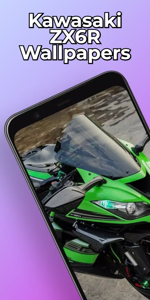 Kawasaki ZX6R Wallpapers HD应用截图