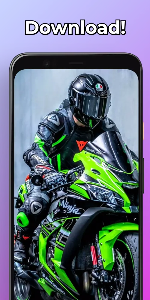 Kawasaki ZX6R Wallpapers HD应用截图