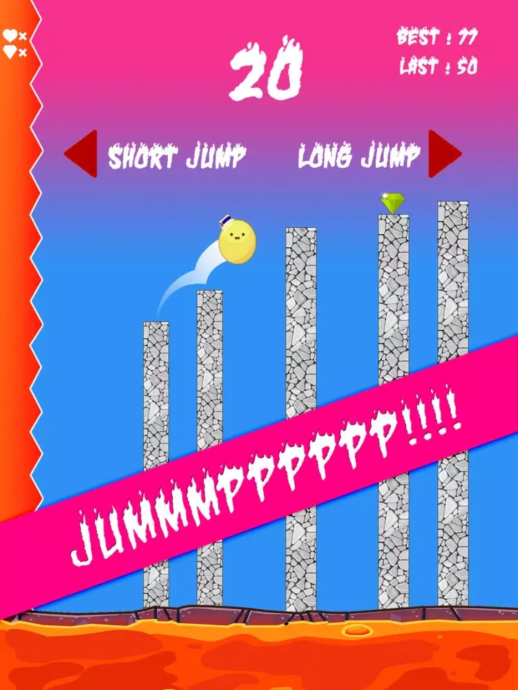 Lava Floor Challange iPad  Screenshots