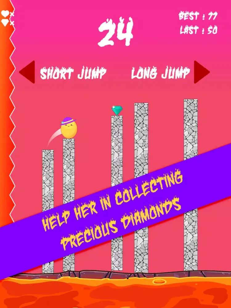 Lava Floor Challange iPad  Screenshots