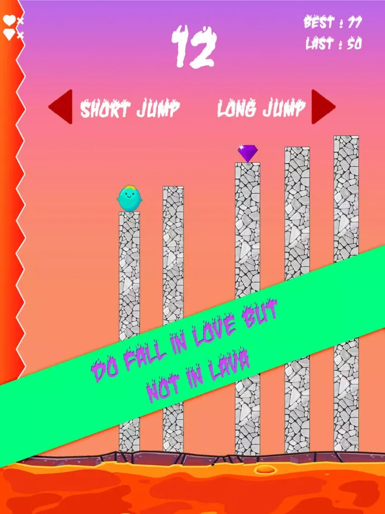 Lava Floor Challange iPad  Screenshots