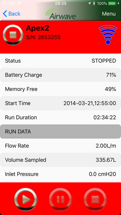 Casella Airwave Screenshots