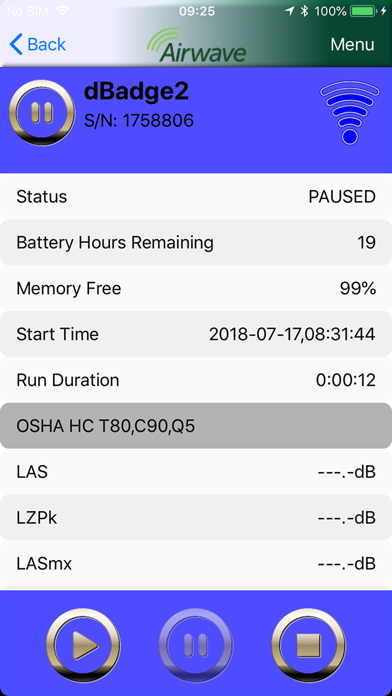 Casella Airwave Screenshots