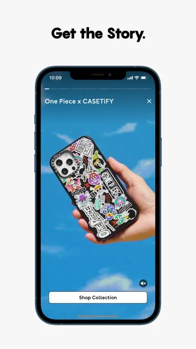 Zrzuty ekranu CASETiFY Colab